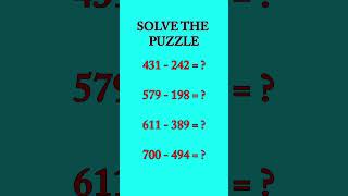IQ, You Won’t Believe How Easy This Math Solution Is #IQMilestone #findtheanswer #solvemath #maths
