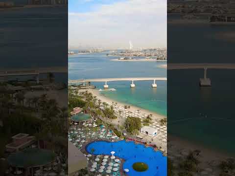 Atlantis The Palm highest floor view #thepalmjumeirah