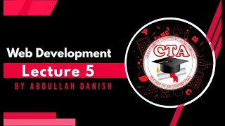 Web Development Course lecture 5