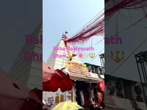 Baba Baidyanath Jyotirling 🙏🌸 #baidyanathdham #jyotirling #harharmahadev #shivshakti #blessings