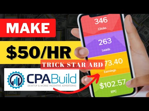 Make $20/Hr • CPABuild Tutorial For Beginners | CPA Marketing