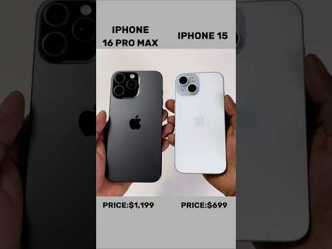 iphone 16 pro max Vs iphone 15 Speed test comparison #shorts