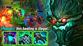 RIGHT NOW... MAOKAI FEELS ILLEGAL