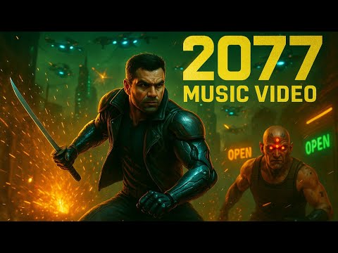 2077 — Official Music Video for the track ‘2077’ by ZALTAURICH | Cyberpunk Dreamscape