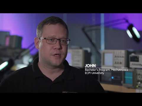 ECPI University | Meet John, Mechatronics Program