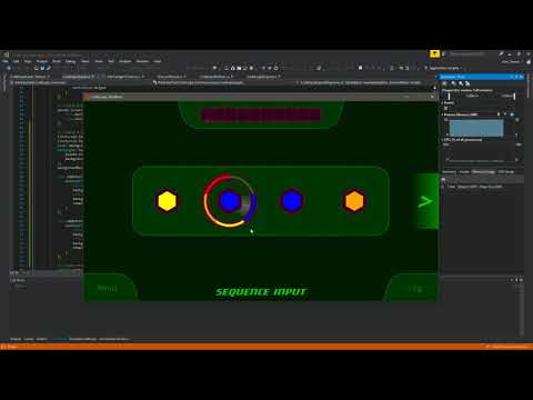 CodeLogic Demo - Input buttons and current trial indicator