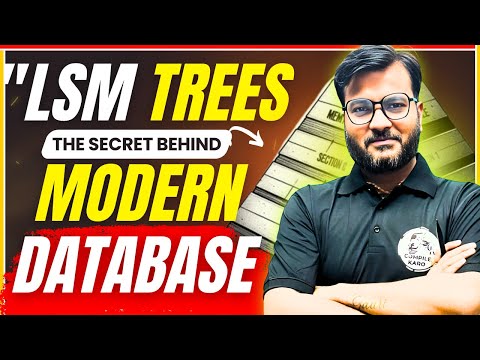 LSM Tree Architecture Explained In Depth | Scaling Write-Heavy Databases | Arvind Sir #viral #trend