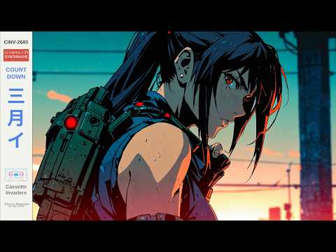Synthwave Mix | COUNTDOWN | Dark Cyberpunk Retrowave for Deep Focus, Coding Late Night Sessions