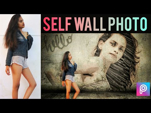 PICSART own wall photo editing 2020 | Picsart photo editing tutorial.. 🔥|  picsart creative editing.
