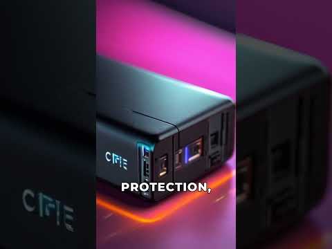 Ultimate 10000mAh Portable Power Bank: Fast Charging Anywhere! #technology #tech #PowerBank