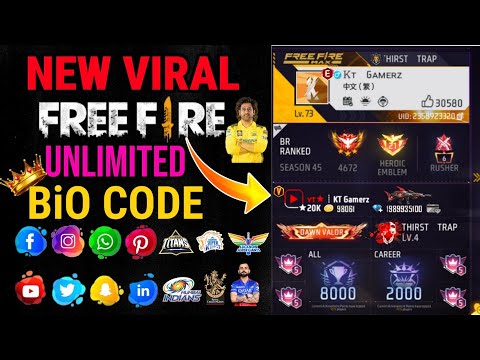 Free Fire 🔥 BIO COD – Everyone is Using This! 😱