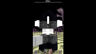 How To Kill The WITHER In 60 Seconds! Minecraft Bedrock Edition Tutorial! MCPE Xbox PC PS5 #shorts