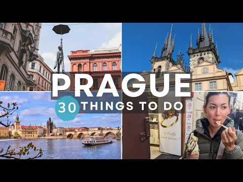 PRAGUE 4K TRAVEL GUIDE - 25 of the Best Things to Do in Prague