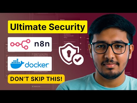 Don’t Skip This! Secure Your n8n Docker Setup 🔒 | Best Practices & Tips