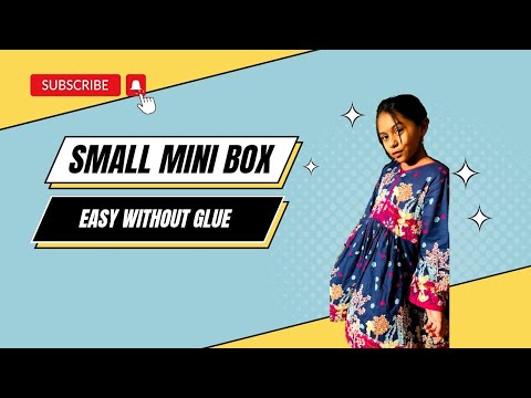 Making cute mini box | without glue #cute # mini box