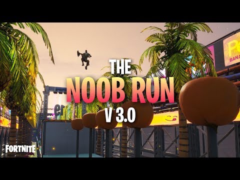 The Noob Run 3.0 | Fortnite Deathrun Map + Code!