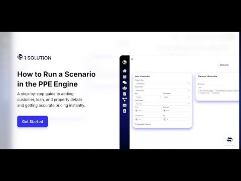 How to Create a New Loan Scenario for a Customer | Mortgage Software Guide