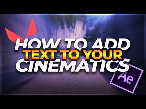 How to Track Text and Logos to Valorant Cinematics in After Effects (3D Camera Tracker Tutorial)