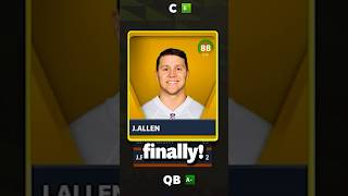 Scoring with Josh Allen in Every Madden!