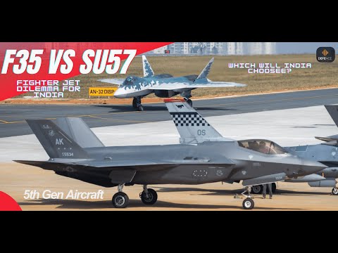 Fighter Jet Dilemma for India? | 5th Gen | Indian Air Force  #f35 #su57felon #rafaledeal 