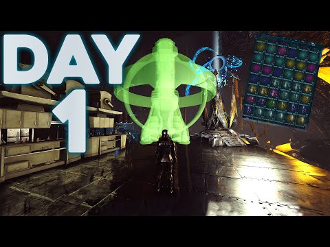 How a 20,000 Hour Tribe DOMINATES Day 1 Ark Survival Evolved PvP