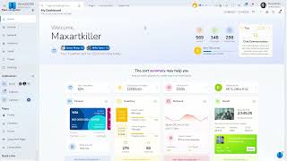 Dashboard Admin home page |Get WinDOORS  Template |Responsive Multipurpose with Multi Device Support
