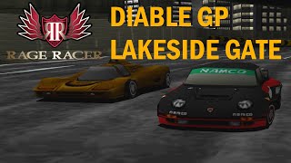 Rage Racer - Diable GP Class 6 - Lake Side Gate - Age ERRISO - Duckstation Playstation Emulator