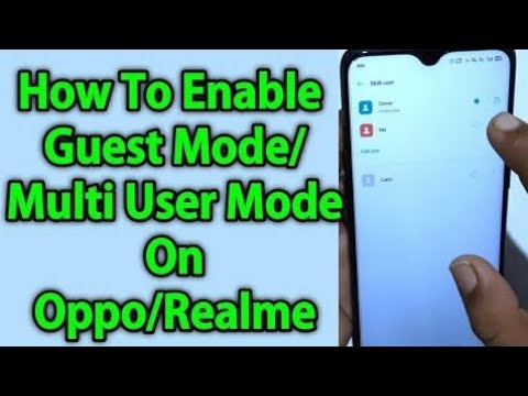Oppo/Realme me multiple users activate kaise kare | #technical #technicalguruji