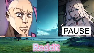 Anime vs Reddit Spider Demon Mother(Demon Slayer)🌚🌚The Rock Reaction Memes🌚🌚 #10