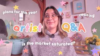 Answering Your Questions! ✨ Small Business Plans for 2026, Conventions & Mental Health