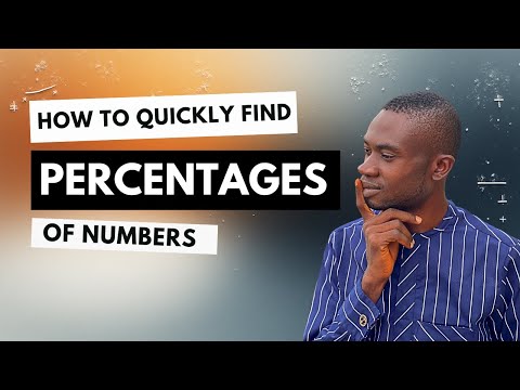 How to Quickly Find Percentages of Numbers #quickmathstricks #maths #mathtricks