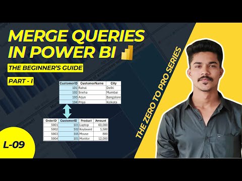 Merge Queries in Power BI- Part 1 | Basics & Intuition Explained