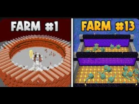 I Built EVERY Automatic Farm in Minecraft Hardcore (vdo1)