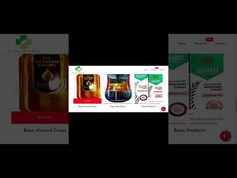 Medicines Website Design Portfolios | Boost Your Online Business  | JWebMaker