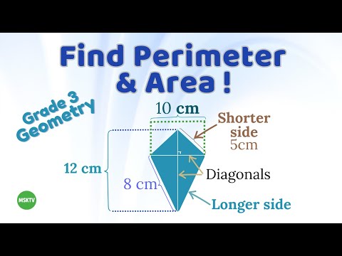 🎓 How to Find Perimeter & Area the Easy Way | 2D Shapes | MSKTV Series 33