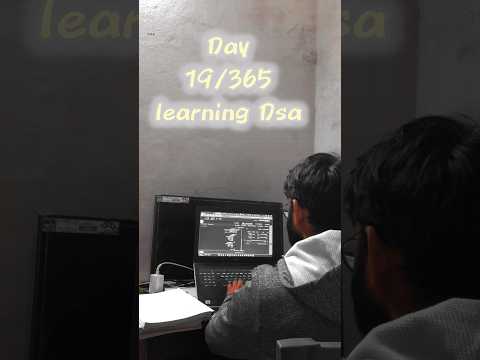 Day 19/365 of learning Dsa #Mr_nikkhiilist #gfgdsa #dsa