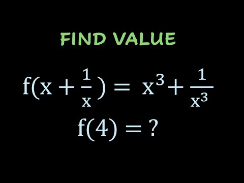 University Entrance Exam Question for Solving Function Problem. Finding Value using Function.