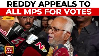 Opposition VP Candidate Sudarshan Reddy Appeals To All MPs For Votes | India Today News