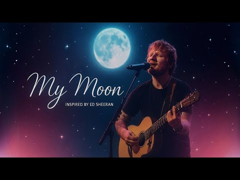 Inspired by Ed Sheeran – My Moon  (Emotional Love Song | Modern Pop 2025 | Lyric Video)