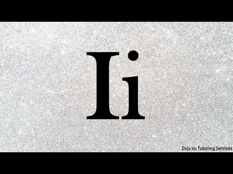 Letter I, i Funky Flashcards. Letter I, i video flashcards. make learning new words fun.