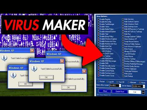This VIRUS MAKER is too easy...
