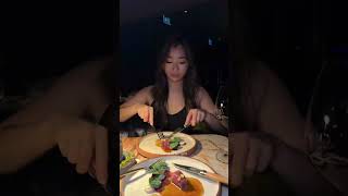 $95 five course tasting menu at @jonirestaurant ✨