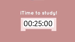 125-Minute Pomodoro Timer with Lofi Music ☕ | Long Study Session