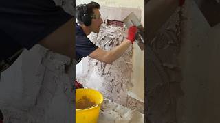 DIY 101: Adding plaster layer by layer #diy #undercoating #plastering #doityourself #learningbydoing
