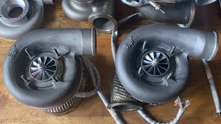 3.5kg 550bhp+ Magnesium Garrett Motorsport LeMans turbos! From the Nissan Deltawing? Or the TS050?