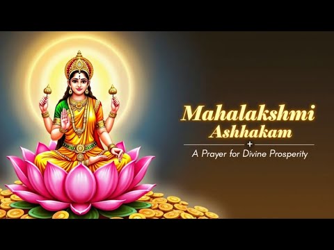 MahaLakshmi Ashtakam - Chant for Abundance and Prosperity