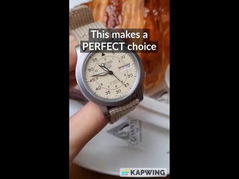 Seiko SNK 803 - Best budget auto field watch? #shorts