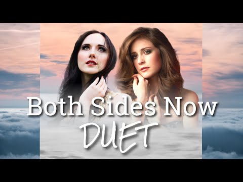 Duet Version with a Celtic Twist! #celtic #bothsidesnow #duet