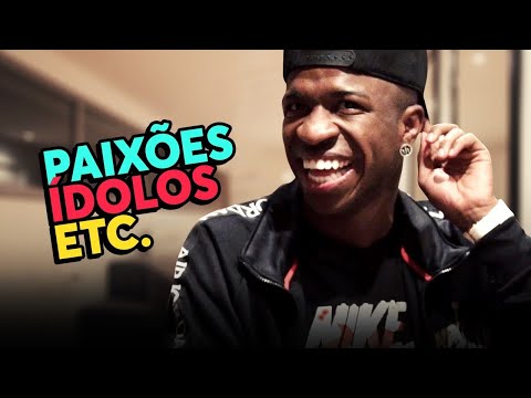 25 FACTS ABOUT ME!! - GET TO KNOW VINICIUS JÚNIOR'S IDOLS!