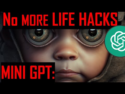 The ONLY AI Lifehack you should use: MiniGPT | How to use Mini GPT | Mini AGI Tutorial